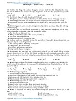 Đề trắc nghiệm ôn tập lý thuyết vật lý 12 số 02