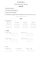 phieu on tap tieng viet toan lop 2 2 63202020