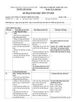 Kế hoạch bài học - tin học 8 (chủ đề 1)