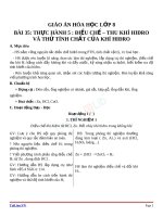 Bài thực hành 5 Điều chế - Thu khí hiđro Thử tính chất của khí hiđro | Hóa học, Lớp 7 - Ôn Luyện