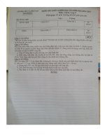 Đề thi khảo sát chất lượng học kì 2 môn vật lý lớp 9 năm 2018 - 2019 sở GDĐT thanh hóa | Vật lý, Lớp 9 - Ôn Luyện