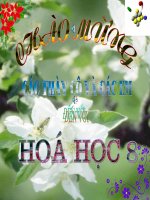 Hóa 8-Tiết 56- Bài 37: Axit.Bazơ.Muối (T1)