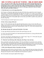 Đề ôn thi học kì 2 môn Sử lớp 9 THCS Đinh Tiên Hoàng | Lịch sử, Lớp 9 - Ôn Luyện