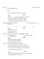 Bài tập trắc nghiệm có đáp án về mệnh đề và mệnh đề chứa biến phần 2 | Toán học, Lớp 10 - Ôn Luyện