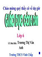 GDCD 6 - Tiết 24 - Bài 14: Thực hiện trật tự an toàn giao thông
