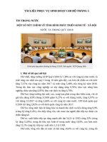 Tài liệu phục vụ sinh hoạt chi bộ tháng 5 năm 2018