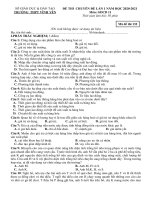 Đề thi học kì 1 môn GDCD 11 năm 2020-2021 có đáp án - Trường THPT Vĩnh Yên