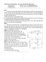 Đề thi học sinh giỏi môn Vật lý lớp 9 cấp huyện có đáp án - Đề 2 | Lớp 9 - Ôn Luyện