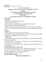 Giáo án lịch sử 8 kì 2 soạn theo cv 5512 5 hoạt động mới nhất