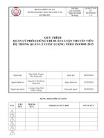 QT.HLTV.03 - Quy trình quản lý phôi