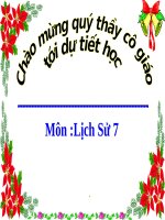 Bài giảng lịch sử 7 đại việt dưới thời nhà trần