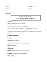 Giáo án Âm nhạc 6 bài 3 Âm nhạc thường thức Sơ lược về dân ca Việt Nam | Lớp 6, Âm nhạc - Ôn Luyện