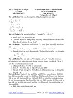 Đề thi chính thức vào 10 tỉnh an giang 2019 2020 