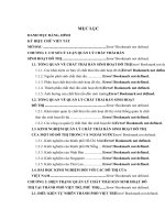 Thực trạng và giải pháp quản lý chất thải rắn sinh hoạt tại thành phố Việt Trì tỉnh Phú Thọ