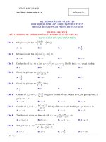 Cac cau hoi va bai tap ho tro hs hoc truc tuyen mon_toan_11