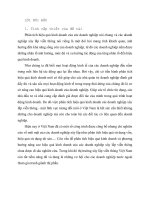 Phân tính hiệu quả kinh doanh và phương hướng nâng cao hiệu quả kinh doanh của các doanh nghiệp xây lắp viễn thông Việt Nam