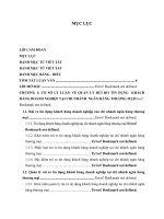 Quản lý rủi ro tín dụng khách hàng doanh nghiệp tại Ngân hàng thương mại cổ phần đầu tư và phát triển Việt Nam - chi nhánh Hà Tĩnh