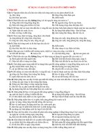 câu hỏi ôn tập địa lí 12, chủ đề: sử dụng và bảo vệ tài ...