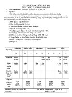 Đề kiểm tra 1 tiết học kì 2 môn Vật Lý lớp 7 năm 2018 - 2019 | Vật lý, Lớp 7 - Ôn Luyện