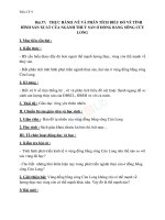 Giáo án Địa lý 9 bài 37 Thực hành Vẽ và phân tích biểu đồ về tình hình sản xuất của ngành thuỷ sản ở đồng bằng sông Cửu Long | Lớp 9, Địa lý - Ôn Luyện