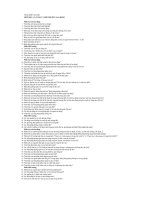 Câu hỏi ôn tập ATLD & VSMT