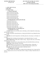 Đề cương ôn tập học kì 1 môn Ngữ văn lớp 12 năm học 2020-2021 – Trường THPT Phú Bài