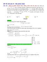 Đề khảo sát chất lượng có đáp án chi tiết môn toán lớp 12 sở GDĐ thanh hóa mã 101 | Toán học, Đề thi đại học - Ôn Luyện