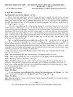 Đề thi học kì 1 môn Ngữ văn 10 năm 2020-2021 có đáp án - Trường THPT Vĩnh Yên