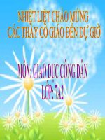 GDCD 7 - Tiết 14 - Bài 10: Giữ gìn và phát huy truyền thống tốt đẹp trong gia đình, dòng họ