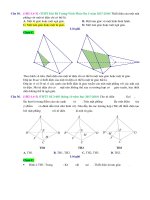 Bài tập có đáp án chi tiết về dạng 4 xác định thiết diện mức độ 3 | Toán học, Lớp 12 - Ôn Luyện