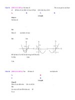 Bài tập có đáp án chi tiết về hàm số lượng giác lớp 11 phần 13 | Toán học, Lớp 11 - Ôn Luyện