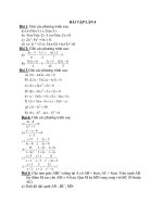 bài tập tự ôn ở nhà lần 4 môn toánvăn anh cho học sinh khối 8  thcs thanh liệt