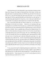 Tăng cường quản trị rủi ro lãi suất trong hoạt động kinh doanh tại ngân hàng thương mại cổ phần Sài Gòn - Hà Nội