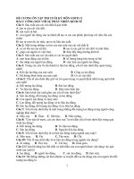 ĐỀ CƯƠNG ÔN TẬP THI CUỐI KỲ MÔN GDCD 11