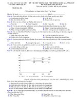 Đề thi thử THPT quốc gia môn địa lý 2019 | Đề thi đại học, Địa lý - Ôn Luyện