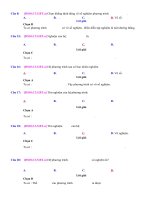 Bài tập trắc nghiệm có đán về hệ phương trình nhiều ẩn lớp 10 phần 2 | Toán học, Lớp 10 - Ôn Luyện