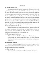 Quản lý vốn lưu động của Công ty cổ phần thương mại Thiệu Yên