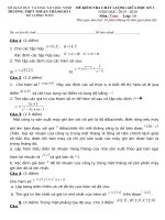 Đề thi giữa học kì 1 môn Toán lớp 10 năm 2019 – 2020 có đáp án chi tiết | Toán học, Lớp 10 - Ôn Luyện