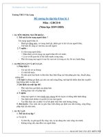 Đề cương ôn tập GDCD 8 học kì 1 năm học 2019 – 2020 trường THCS Văn Lang