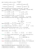 Đề thi thử học kì 2 môn Toán lớp 12 năm 2020 - 2021 có đáp án | Toán học, Lớp 12 - Ôn Luyện