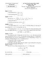 73. Đề thi tuyển sinh vào lớp 10 tỉnh Thanh Hóa năm học 2018-2019(đại trà)