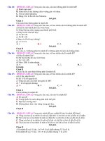 Bài tập trắc nghiệm có đáp án về mệnh đề và mệnh đề chứa biến phần 3 | Toán học, Lớp 10 - Ôn Luyện