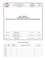 QT.HT.03 - Quy trình kiểm soát hồ sơ