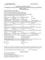 Cac cau hoi va bai tap ho tro hs hoc truc tuyen mon hoa hoc lop 11