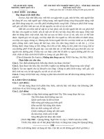 Đề thi thử tốt nghiệp THPT môn ngữ văn năm 2020 2021 có đáp án   trường THPT quế võ 1 (lần 1) 