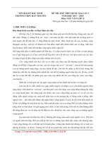 Đề thi thử THPT quốc gia 2018 môn Ngữ Văn THPT Hàn thuyên có đáp án chi tiết | Ngữ văn, Đề thi đại học - Ôn Luyện