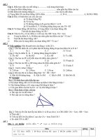 Toán 6 đề kiểm tra 1 tiết 5 đề kiểm tra 1 tiết hình học 6 chương 1