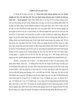 Phát triển kinh doanh hướng vào các doanh nghiệp du lịch trên địa bàn Hà Nội của Ngân hàng thương mại cổ phần Kỹ thương Việt Nam Techcombank