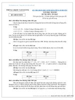 Đề thi chọn HSG tin lớp 9 năm học 2018 – 2019 huyện Tam Dương có đáp án