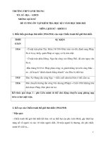 Đề cương ôn tập học kì 1 môn Lịch sử lớp 11 năm học 2020-2021 – Trường THPT Linh Trung